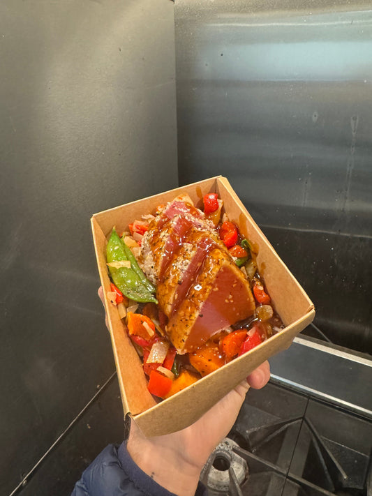 Gut Health Meal Plan - Asian seared tuna